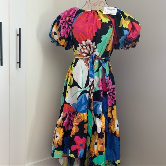 Christopher John Rogers Floral High-Low Dress - Picture 5 of 7